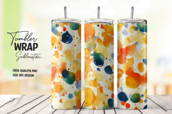 Orange Splash Tumbler Wrap Product Image 1