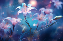 Magical Flower Garden Blue Glow Product Image 1