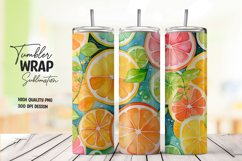 Citrus Slice Tumbler Wrap Product Image 1