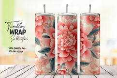 Fantasy Deer Forest Tumbler Wrap Sublimation PNG Product Image 1