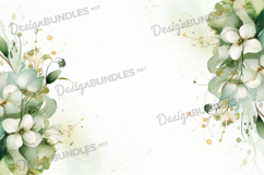 St Patricks Day frame Background Saint Patrick Digital Paper Product Image 1