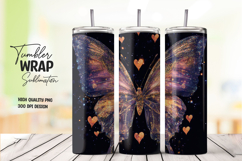 Butterfly Glow Fantasy Tumbler Wrap Product Image 1