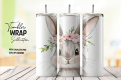 Bunny Crown Tumbler Wrap Product Image 1