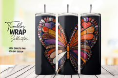 Monarch Butterfly Tumbler Wrap Product Image 1