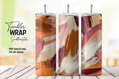 Copper Brush tumbler wrap png Product Image 1