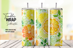 Lemon Citrus Tumbler Wrap Product Image 1