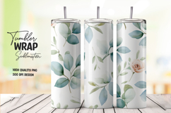 Green Leaf Elegant Tumbler Wrap Product Image 1
