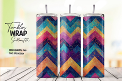 Rainbow Glitter tumbler wrap png Product Image 1