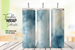 Blue Ink Tumbler Wrap Product Image 1
