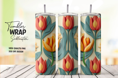 3d Tulip Tumbler Wrap Product Image 1