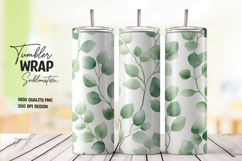 Green Abstract tumbler wrap png Product Image 1