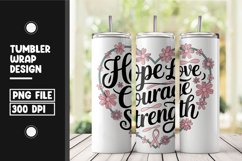 Heart quote tumbler wrap png Product Image 1