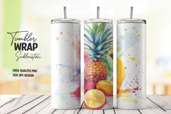 Morning Garden Tumbler Wrap Design Product Image 1