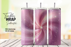 Purple Shiny Glitter Sparkle Tumbler Wrap Product Image 1