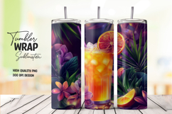 Iced Tea Fruit Glow Tumbler Wrap Product Image 1