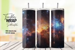 Sky tumbler wrap sublimation Product Image 1