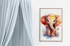 Cute Animals Watercolor Wall Art Vol 2 Product Image 3