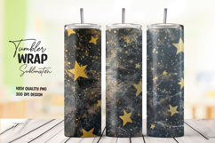 Night Sky Star Tumbler Wrap Product Image 1