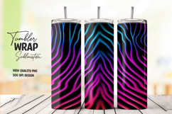 Purple Zebra Neon Wrap Product Image 1