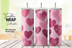 Heart Sparkle Tumbler Wrap Product Image 1