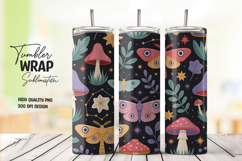 Magic Toadstool Forest Tumbler Wrap Product Image 1