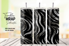 Zebra Print Tumbler Wrap png Product Image 1