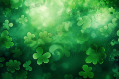 St Patricks Day Background, Saint Patrick Digital Paper Product Image 1