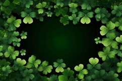 St Patricks Day frame Background Saint Patrick Digital Paper Product Image 1