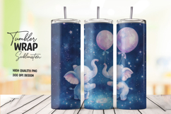 Galaxy Unicorn Fantasy Sky Tumbler Wrap Product Image 1
