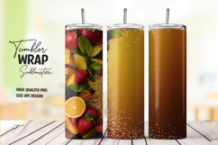 Citrus Fruit Soda Refreshing Tumbler Wrap Product Image 1
