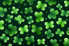 St Patricks Day Background, Saint Patrick Digital Paper Product Image 1