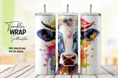 Vintage Floral tumbler wrap png Product Image 1