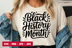 Black History Month Handwritten Style SVG PNG Product Image 1