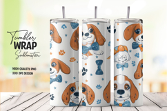 Dog Lover tumbler wrap png Product Image 1
