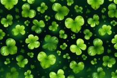 St Patricks Day Background, Saint Patrick Digital Paper Product Image 1