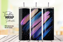 Purple Galaxy tumbler wrap png Product Image 1