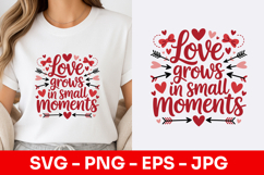 Love in Small Moments SVG PNG Product Image 1