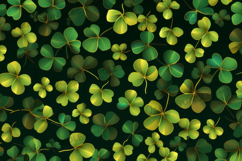 St Patricks Day Background, Saint Patrick Digital Paper Product Image 1