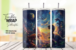 Fantasy Dragon Moonlight Tumbler Wrap Product Image 1