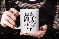 Halloween Coffee Mug Mockup PSD/JPG Product Image 1