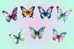 Butterfly Printable Clip Art Sublimation Product Image 2