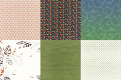 Hello Autumn digital scrapbook papers, digital clip art, pat Product Image 5