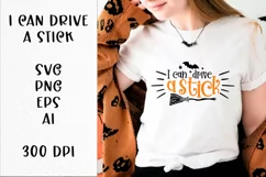 I can drive a stick quote SVG file, Halloween PNG, EPS. Product Image 1