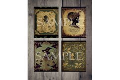 Voodoo Junk Journal Kit, Junk Journal Printable, Paper Craft Product Image 4