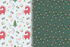 Christmas digital paper, seamless pattern printable Product Image 2
