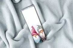 Gnomes Tumbler Wrap, Sublimation PNG, Fantasy Product Image 3