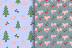 Christmas digital paper, seamless pattern printable Product Image 3