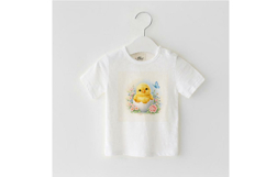 Watercolor Easter Chicks. Kids Clip Art. Product Image 3