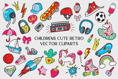 Digital Papers. Children Seamless Pattern with Patches Product Image 1