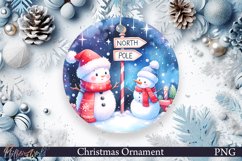 Christmas Ornament | Snowman | Northe Pole Product Image 1